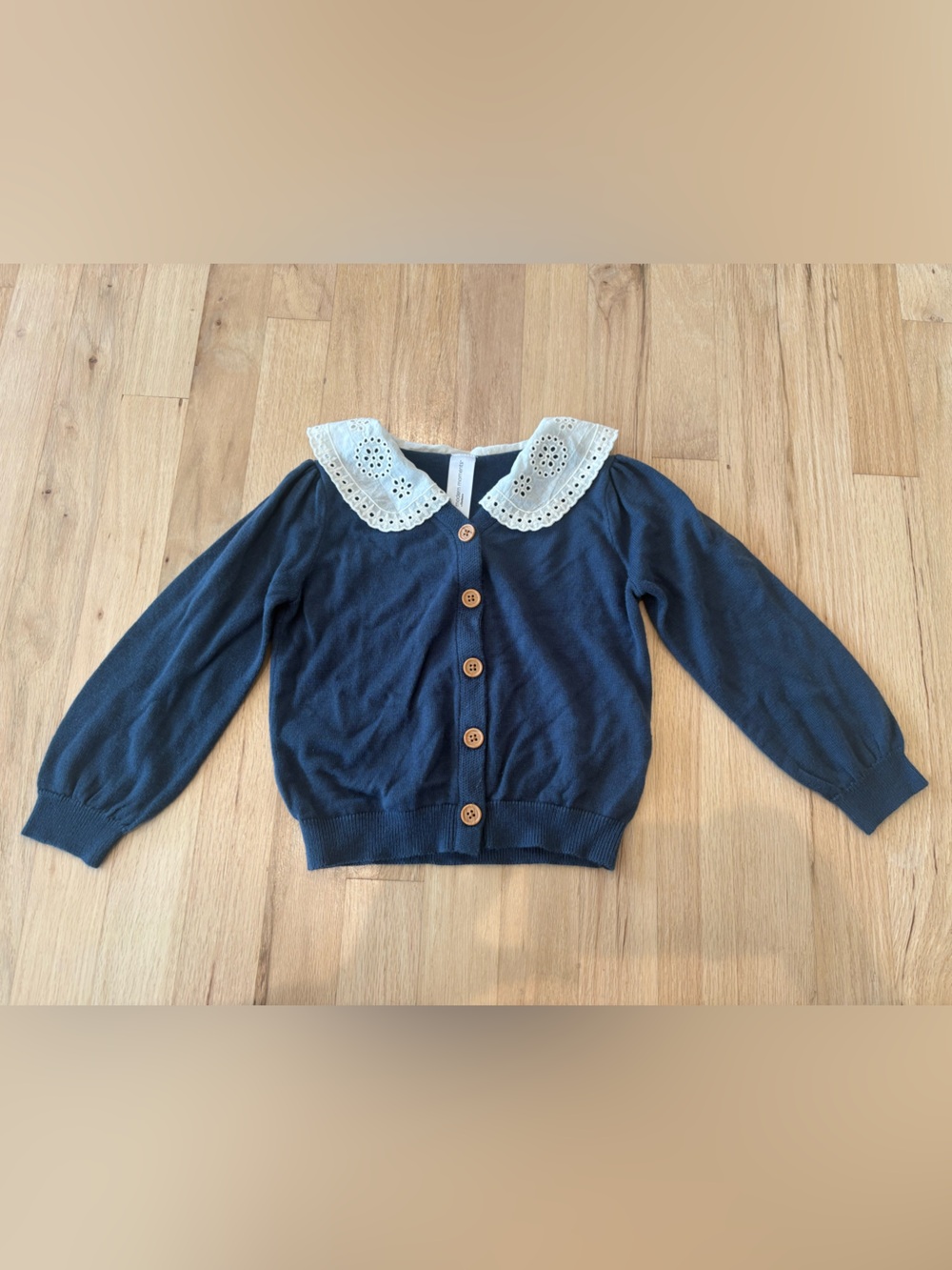 Modern Moment Navy Toddler Cardigan